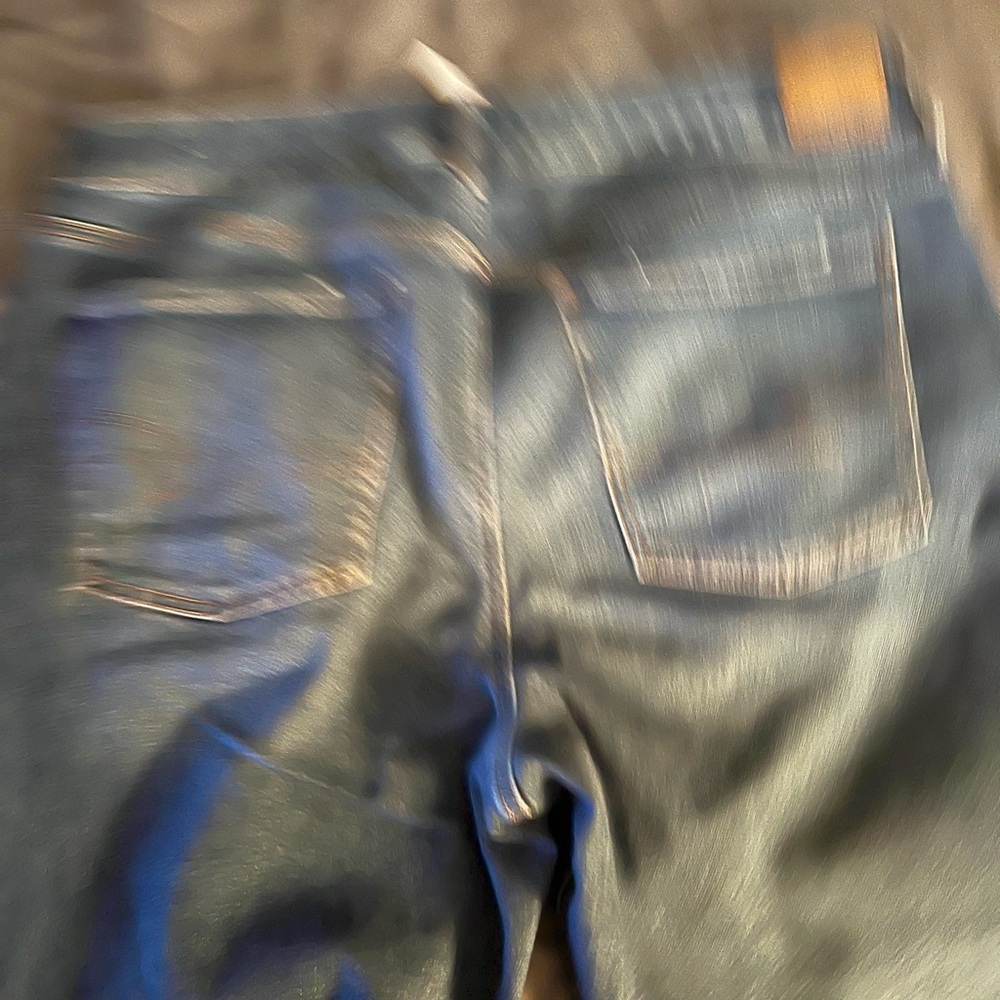 NWT AE Tomgirl 16T button fly jeans. Rolled cuff. - Picture 3 of 4